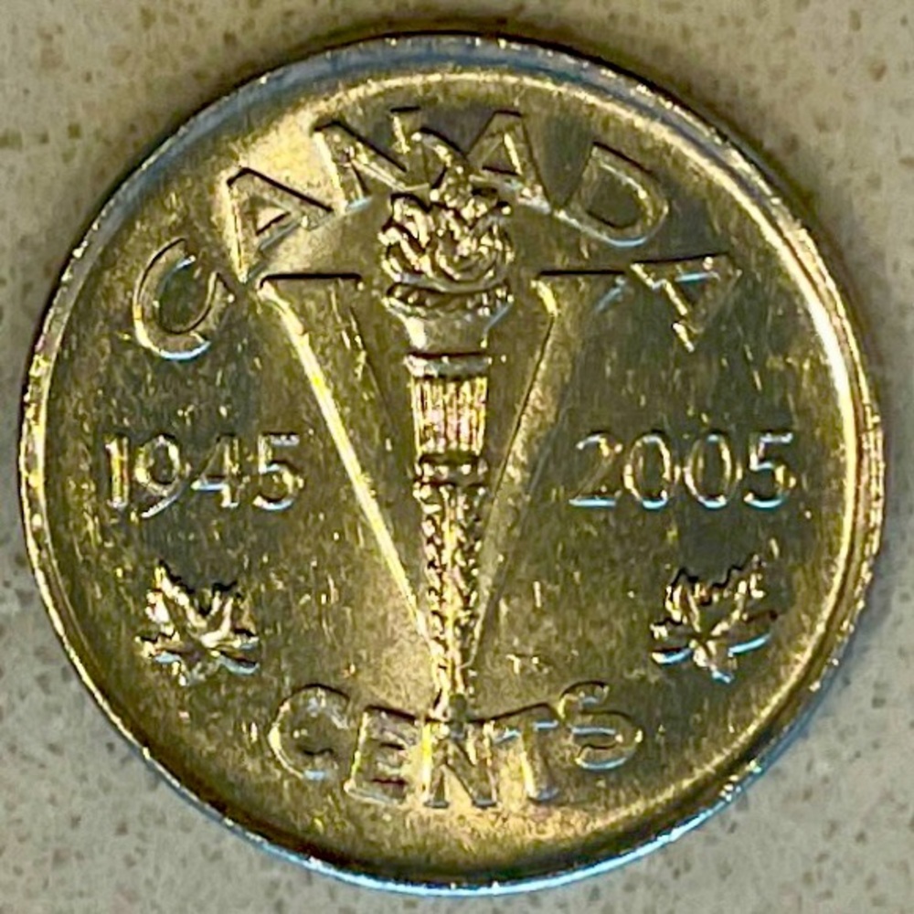 1945-2005 Victory Nickel Commemorative Circulated Coin